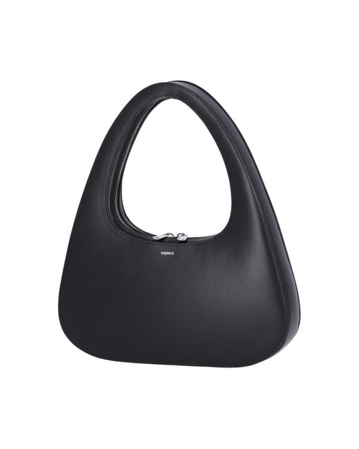 Coperni Black Swipe Baguette Large Bag