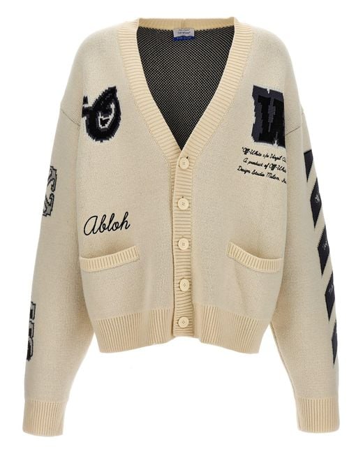 Men's varsity shop cardigan sweater