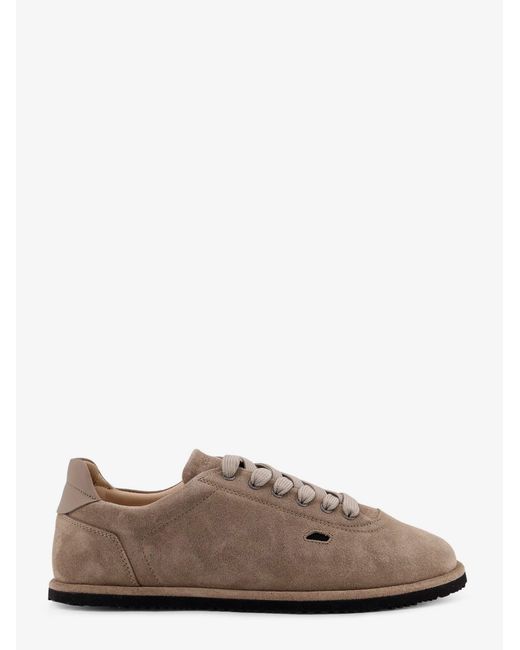 Referenc Brown Suede Sneakers for men