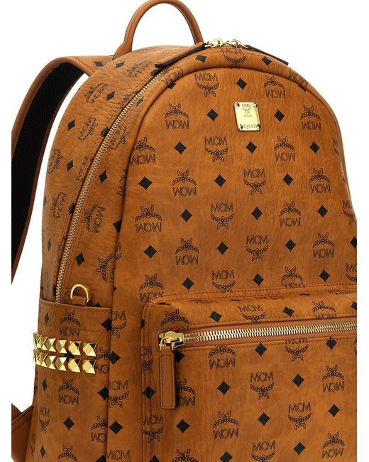 MCM Brown 'Stark' Backpack for men
