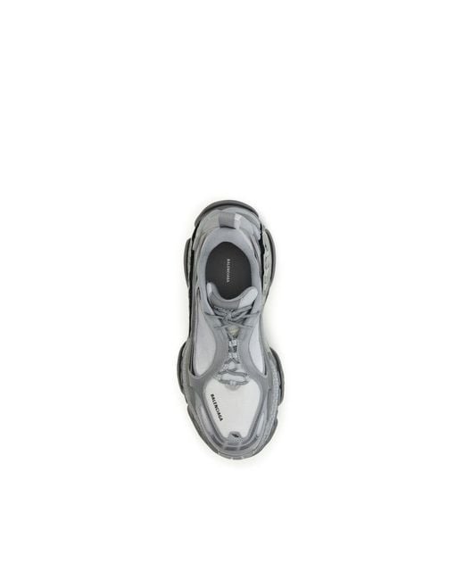 Balenciaga Gray Polyethylene Athletic Sneakers for men