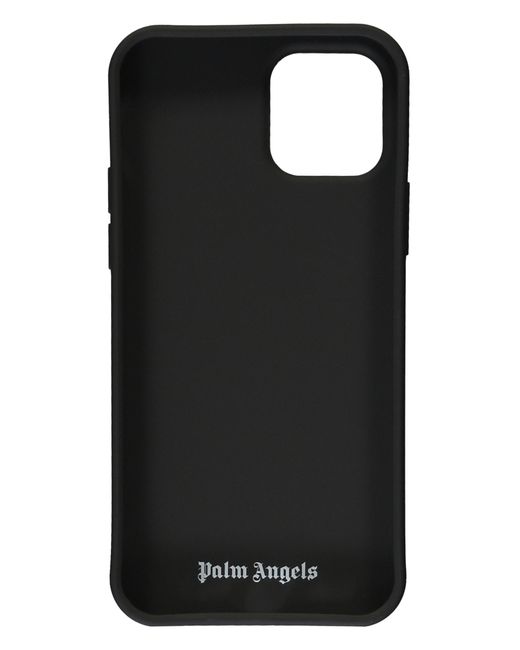 Palm Angels Black Logo Detail Iphone 12 Case for men