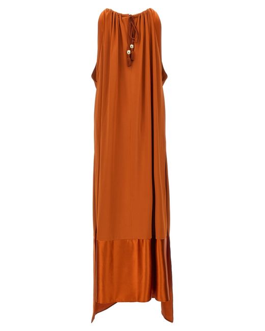 Max Mara Orange Samaria Dress