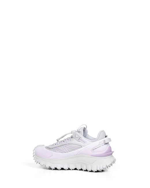 Moncler White Trailgrip Sneakers