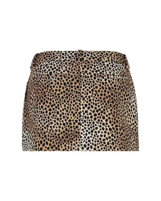MICHAEL Michael Kors Black Mini Skirt Polyester