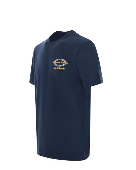 Mc2 Saint Barth Blue T-Shirt for men