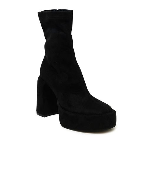 Elena Iachi Black Ecodaino Zelda Ankle Boots