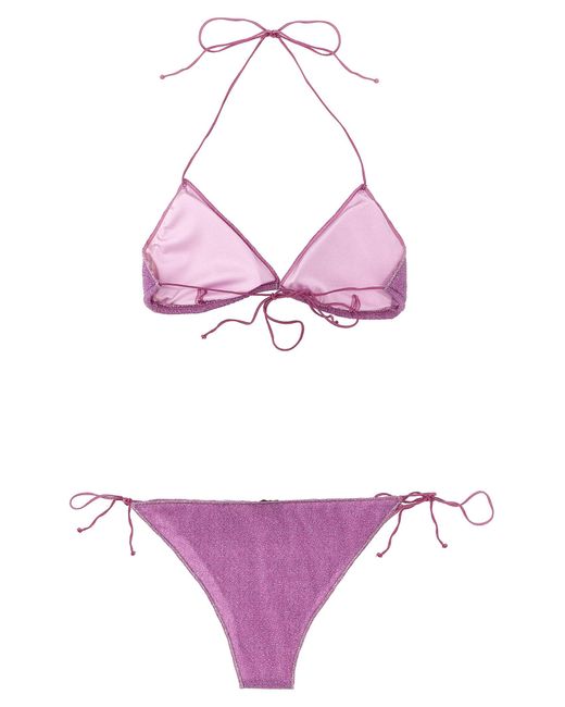 Oseree Purple Lumiere Beachwear
