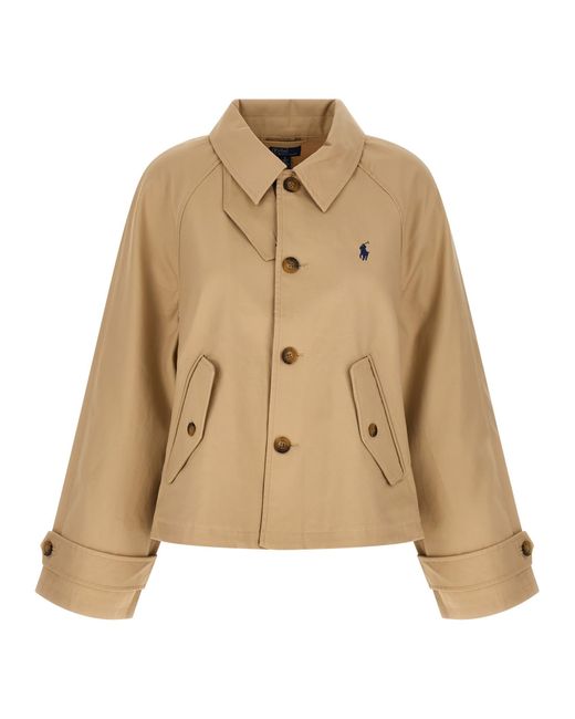 Polo Ralph Lauren Natural Cotton Twill Jacket