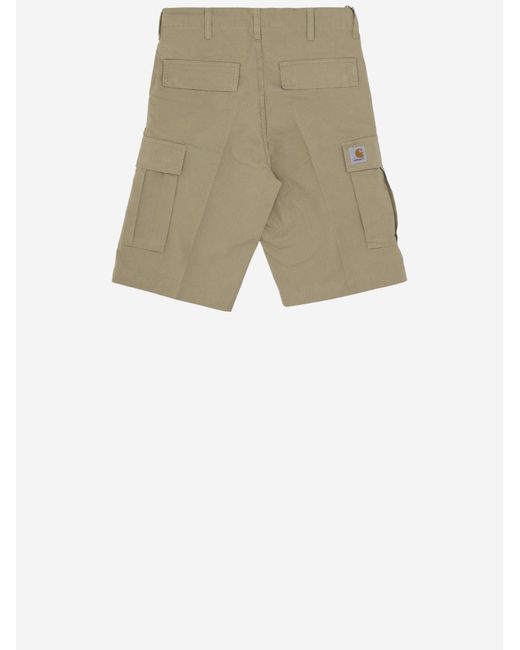 Carhartt Natural Cargo Shorts Cotton for men