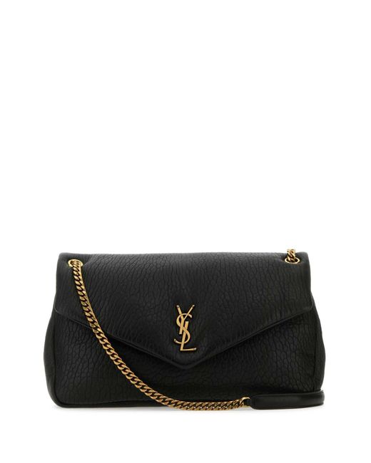 Saint Laurent Black Ysl Bag L Calypso