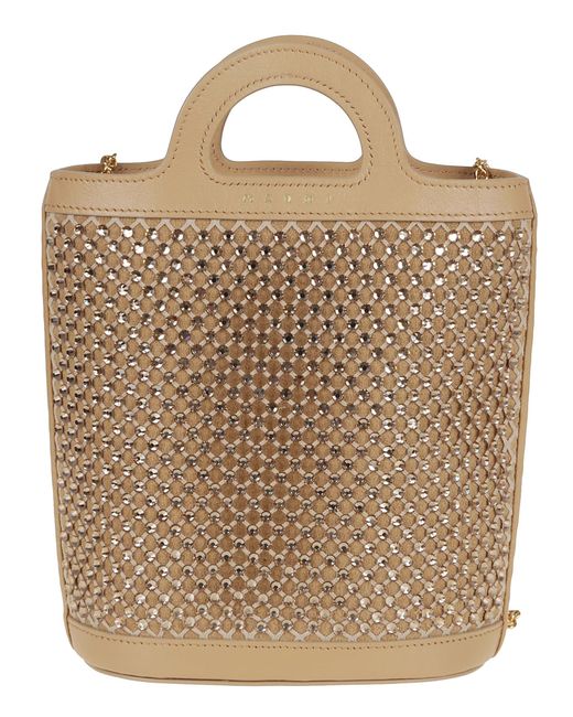Marni Brown Mini Bucket