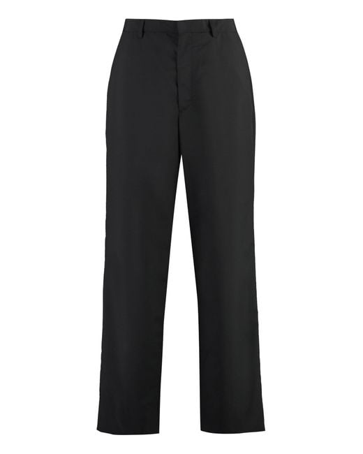 Prada Black Technical Fabric Pants for men