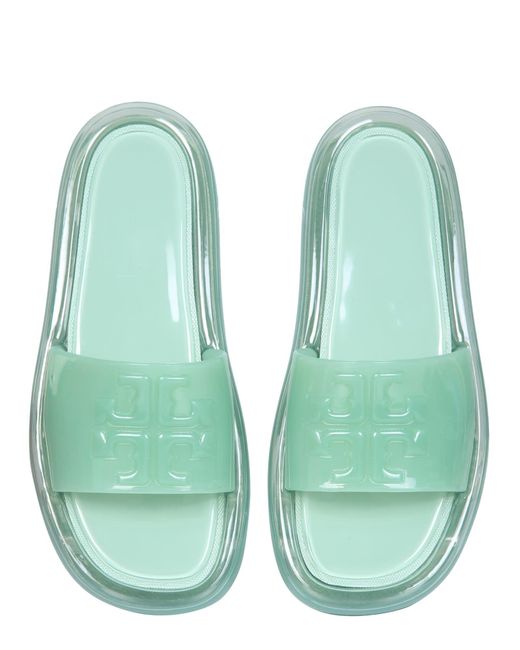 tory burch black jelly sandals