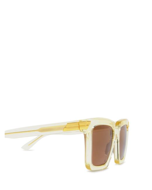 Bottega Veneta White Bv1005s Beige Sunglasses