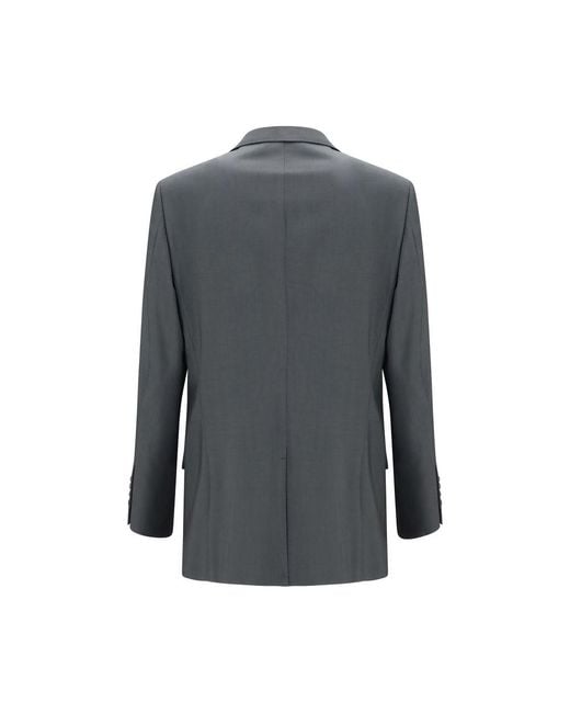Valentino Garavani Black Wool Oves Aries Jacket Clothing for men
