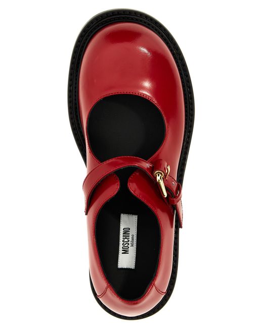 Moschino Red Mary Jane 'Olivia'