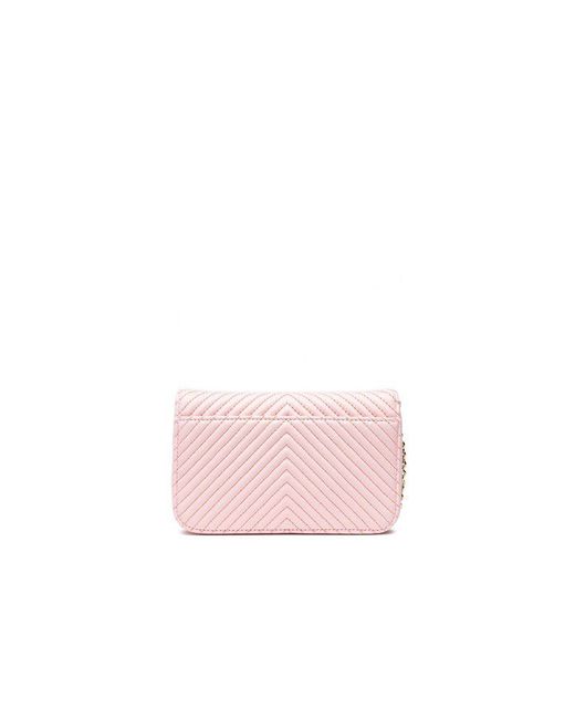 Furla Pink Crossbody Bag Ovis Aries Leather Crossbody-Bags