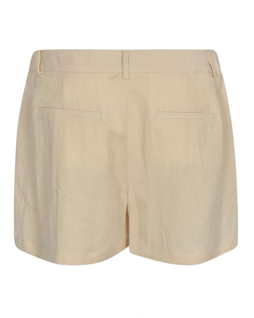Blumarine Natural Shorts White