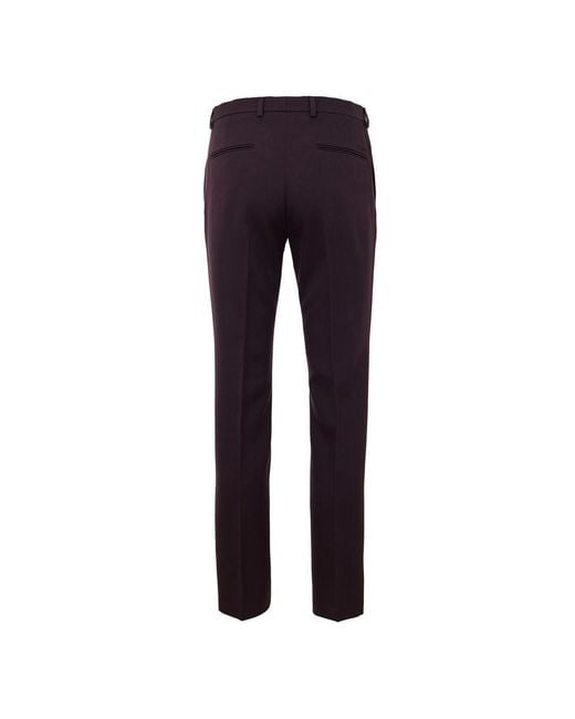 Gucci Blue Wool Dress Pants for men