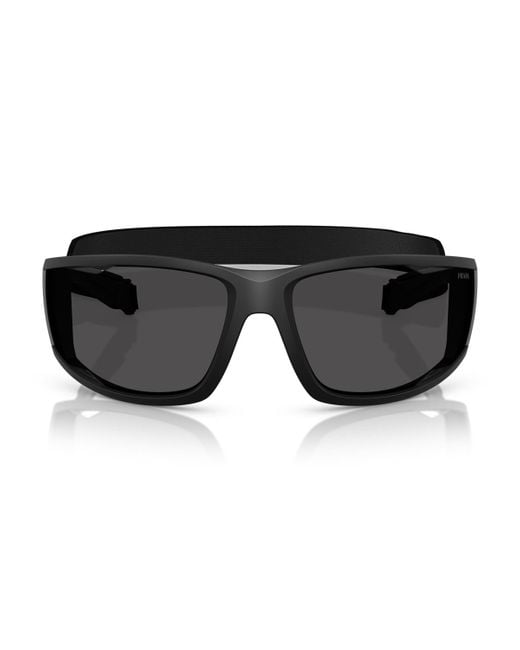 Prada Linea Rossa Black Ps A04S 1Bo5S0 Nero Opaco Sunglasses for men