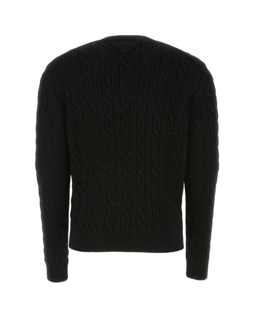 Prada Black Knitwear for men