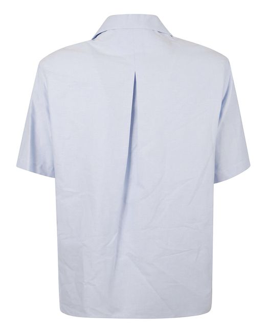KENZO Blue Ss Shirt for men