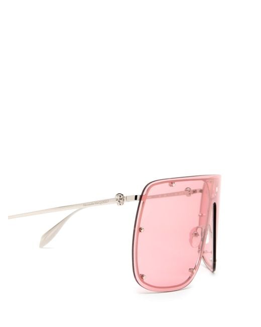 Alexander McQueen Pink Am0313S Sunglasses