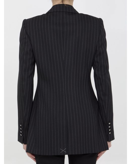 Dolce & Gabbana Black Pinstripe Jacket