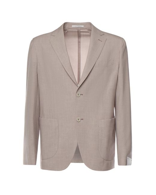 Eleventy Gray Jackets Wool for men
