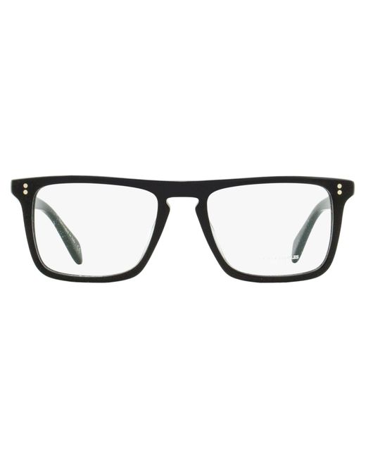 Oliver Peoples Black Bernardo-R Eyeglasses Ov5189U 1005 51Mm Plastic (Acetate) for men