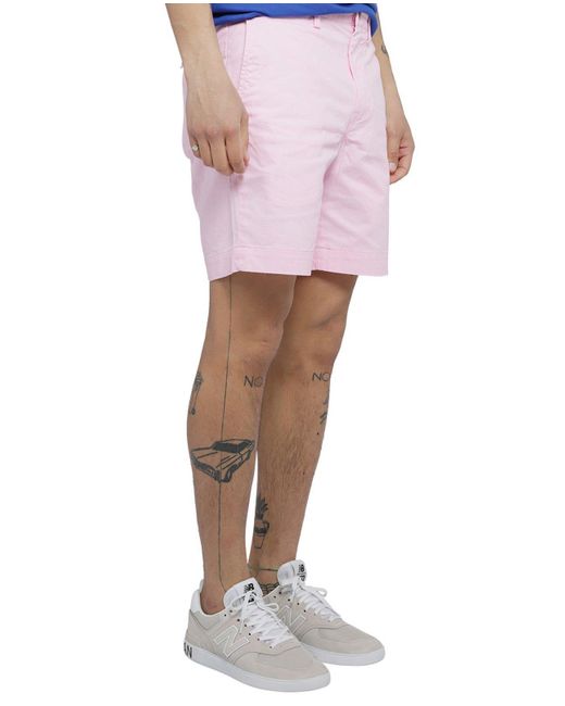 Polo Ralph Lauren Pink Straight-leg Chino Shorts for men