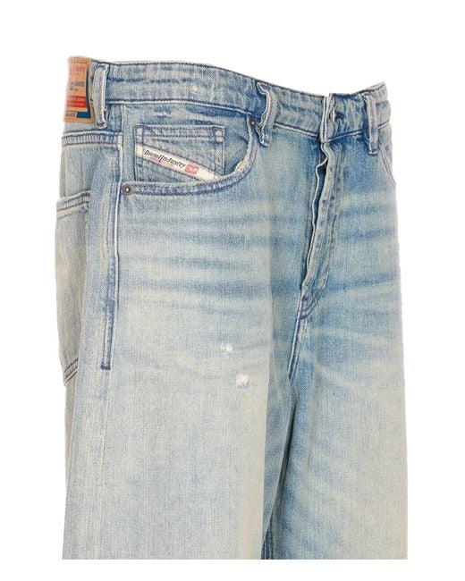DIESEL Blue 1996 D-Sire Odbec Relaxed Jeans