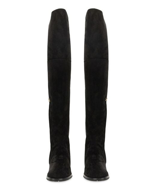 Maison Skorpios Black Stefania Boot Leather