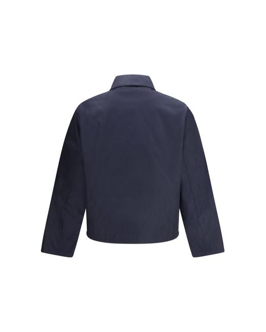 Prada Blue Re-Nylon Jacket Outer: Nylon; Inner: Cotton for men