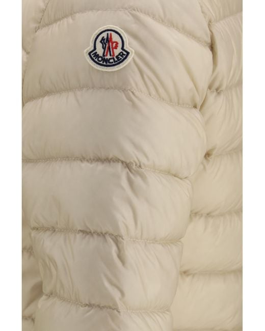 Moncler Natural Down Jacket Lans Polyamide
