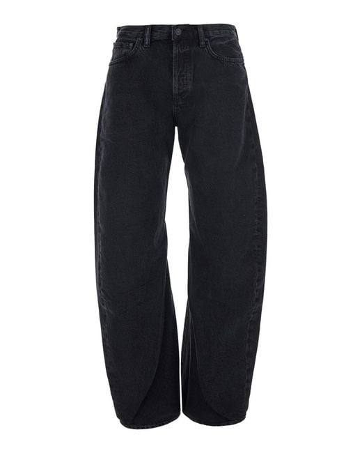 Agolde Blue Jeans Spiral Denim Cotton