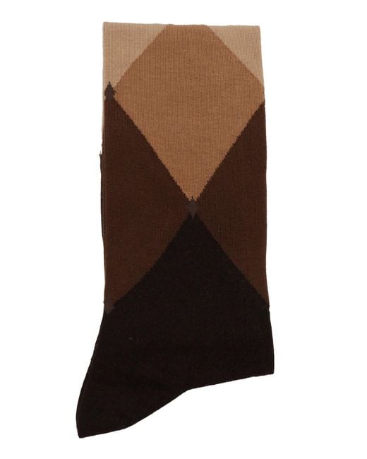 Ballantyne Brown Socks for men
