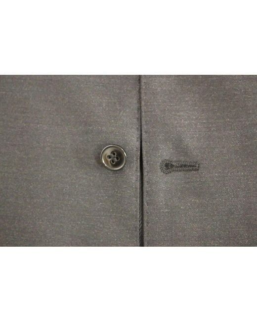 Dolce & Gabbana Black Wool Silk Dress Vest Gilet Weste for men