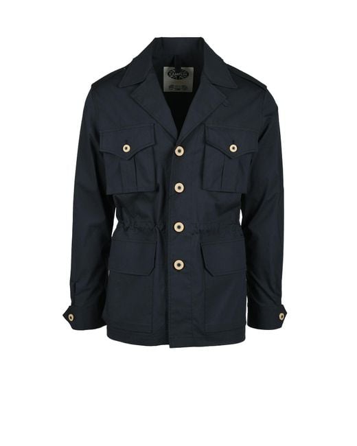 Camplin Navy Blue Jacket for men