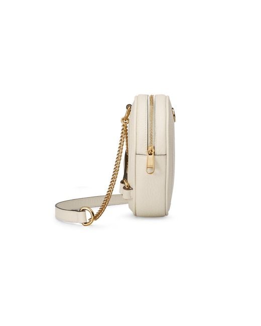 Gucci White Ophidia Mini Backpack
