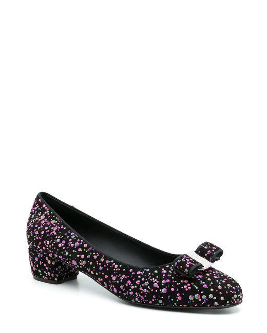 Ferragamo Black Pumps