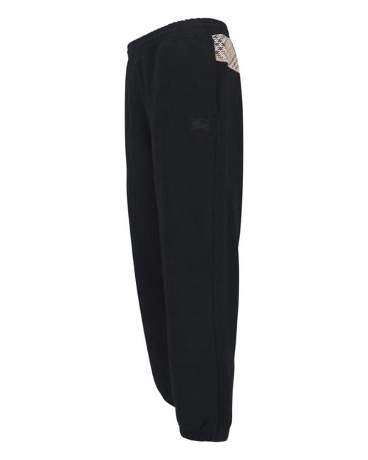 Burberry Blue Trousers Cotton for men