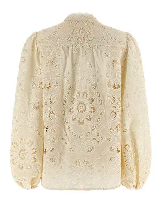 Zimmermann Natural Rhiannon' Blouse