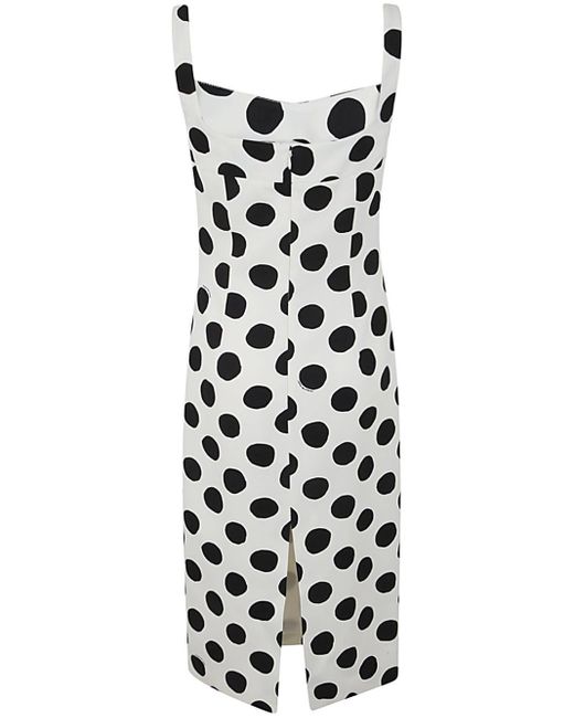 Marni White Dress With Straps Clothing