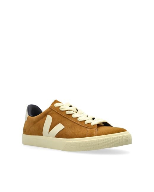 Veja Metallic Sneakers Campo Leather for men