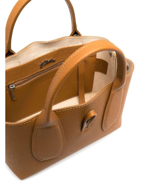Longchamp Brown Roseau Handbag S