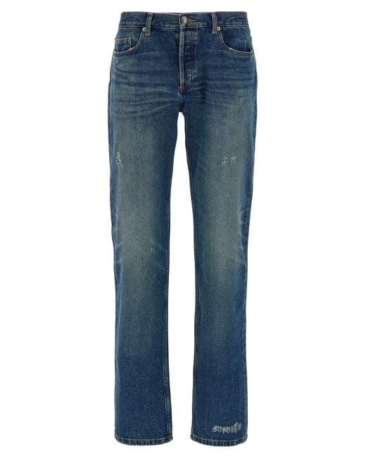 A.P.C. Blue New Standard Jeans for men