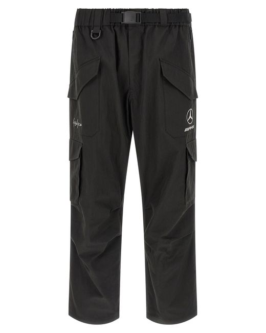 Y-3 Gray 'F1 Cargo' Pants X Mercedes Amg Petronas F1 for men