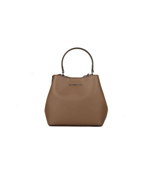 Michael Kors Brown Crossbody Bag 88.Coated Canvas Crossbody-Bags